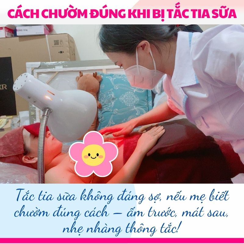 Chườm đúng – đỡ đau. Chườm sai – sưng to, viêm nặng. Mẹ nhớ nhé